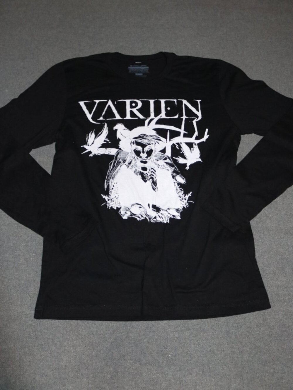 Varien T-shirt Women Medium Black Nikki Kaelar Electronic Musician Soundtracks